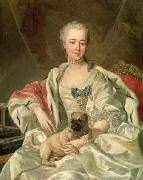 Portrait of Princess Ekaterina Dmitrievna Golitsyna, Louis Michel van Loo
